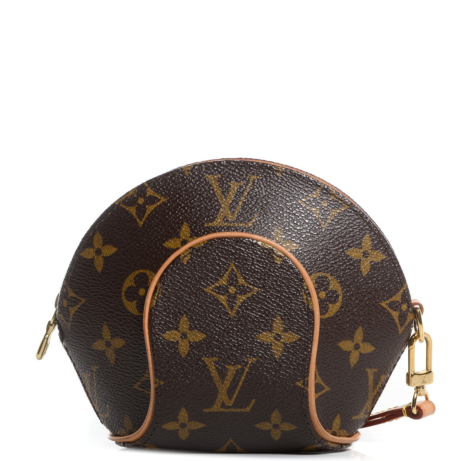 Louis Vuitton Monogram Mini Ellipse Wristlet Clutch 1 of 7
