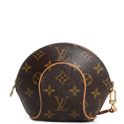 Louis Vuitton Monogram Mini Ellipse Wristlet Clutch 1 of 7