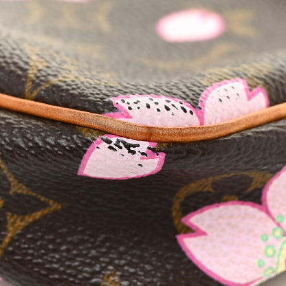 Louis Vuitton Monogram Cherry Blossom Pochette Accessories Brown 10 of 25