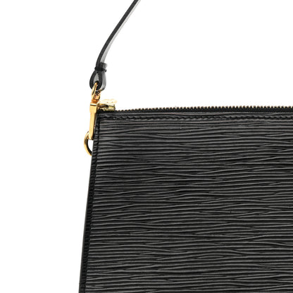 Louis Vuitton Epi Pochette Accessories 24 Black 8 of 12