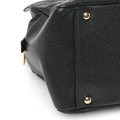 Chanel Caviar Quilted Petit Timeless Tote PTT Black 9 of 11