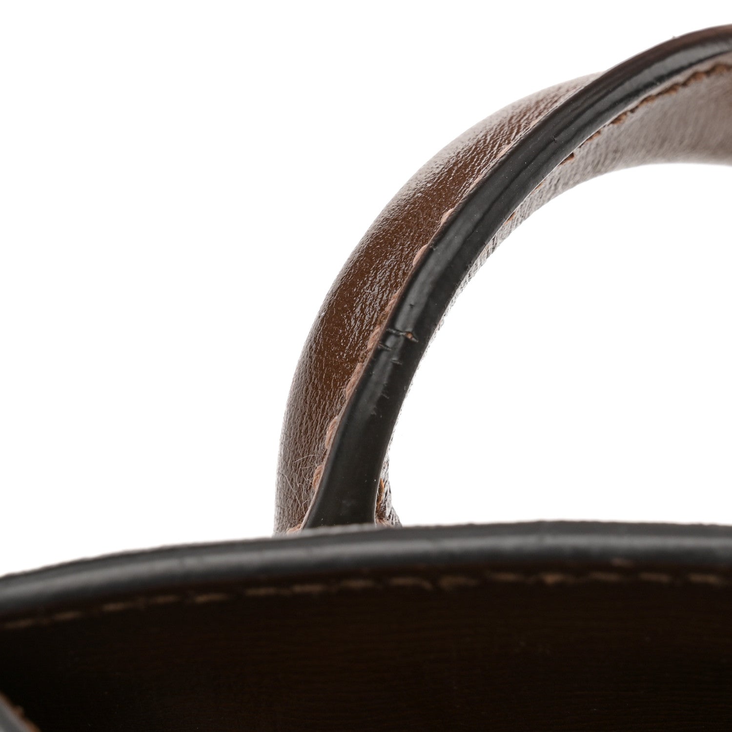 Gucci GG Supreme Monogram Azalea Calfskin Mini Retro Interlocking G Tote Bag Beige Ebony Brown Sugar 14 of 15