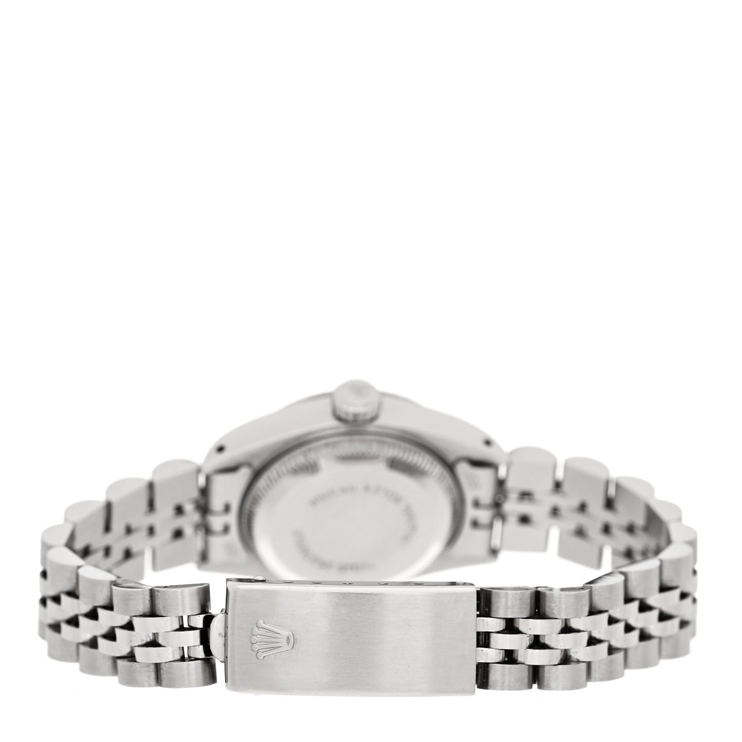Stainless Steel 18K White Gold Diamond 26mm Oyster Perpetual Datejust Watch Silver Jubilee 69174