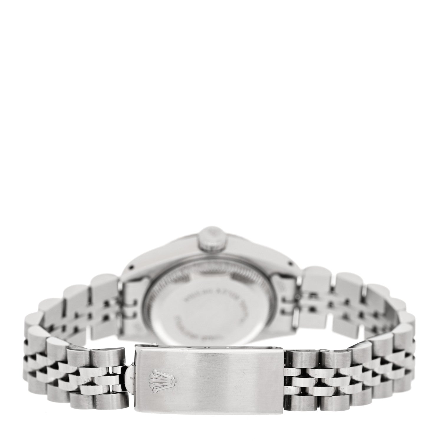 Rolex Stainless Steel 18K White Gold Diamond 26mm Oyster Perpetual Datejust Watch Silver Jubilee 69174 3 of 5