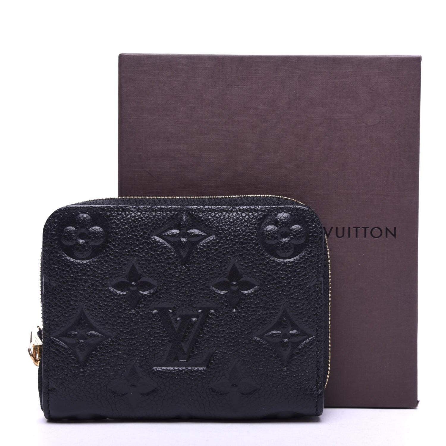 Louis Vuitton Empreinte Zippy Coin Purse Black 8 of 8