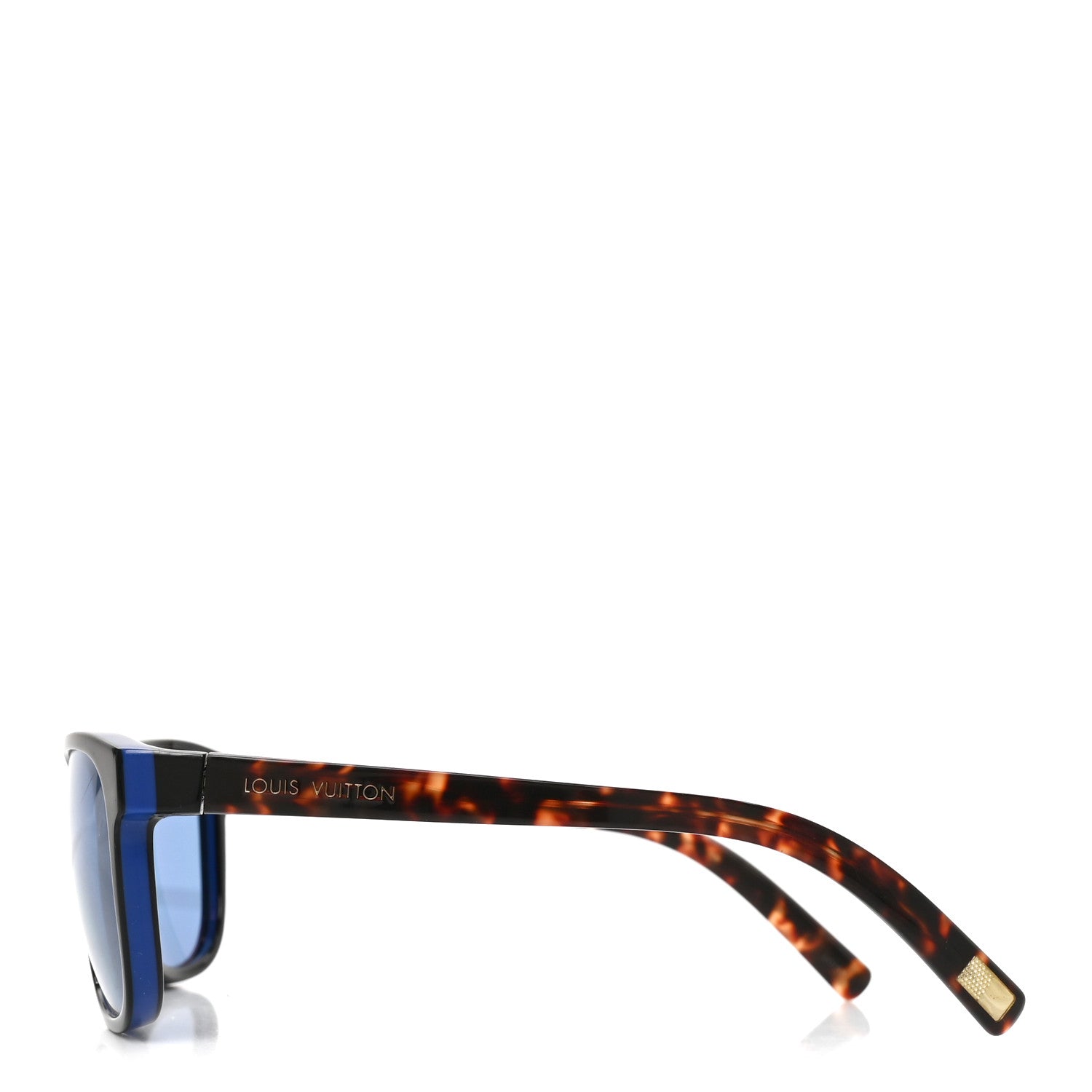Louis Vuitton Acetate Oliver Sunglasses Z0792W Tortoise Blue 4 of 6