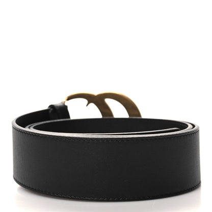 Gucci Calfskin Double G 40mm Belt 80 32 Black 2 of 5