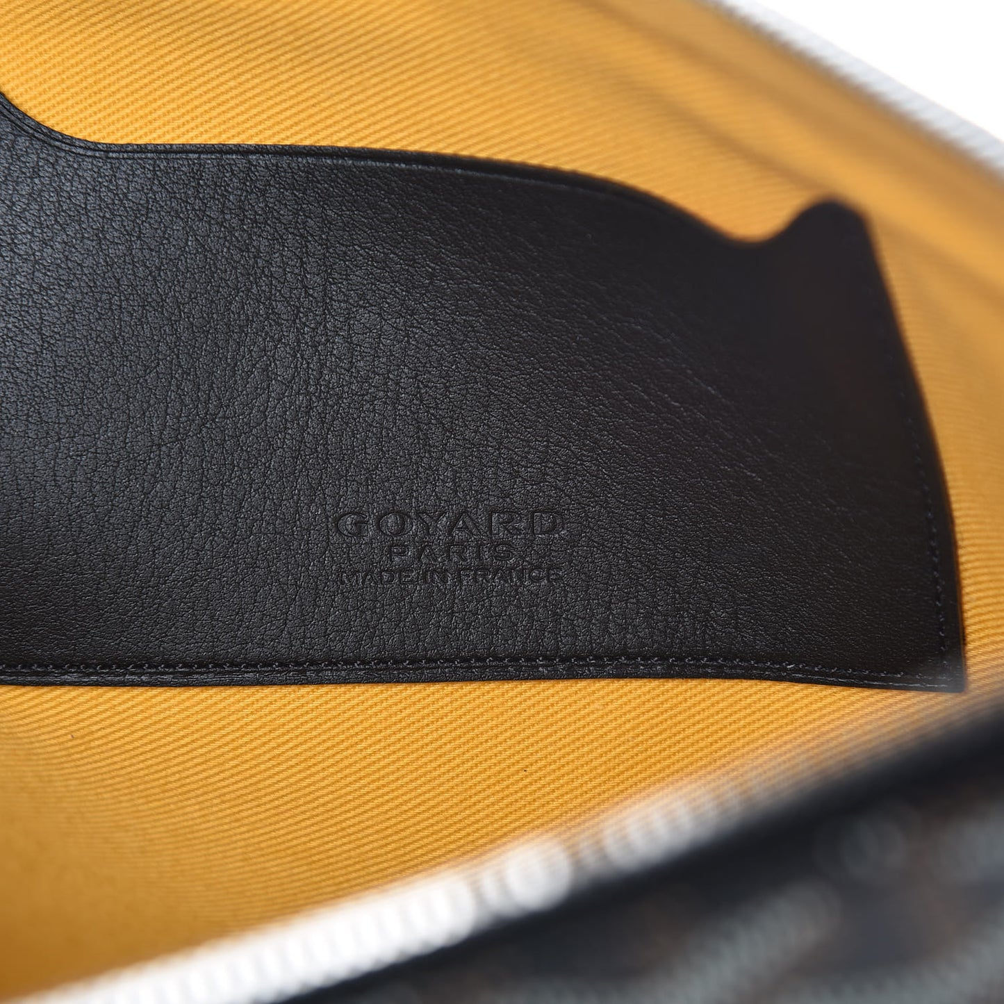 Goyardine Senat Pochette MM Black