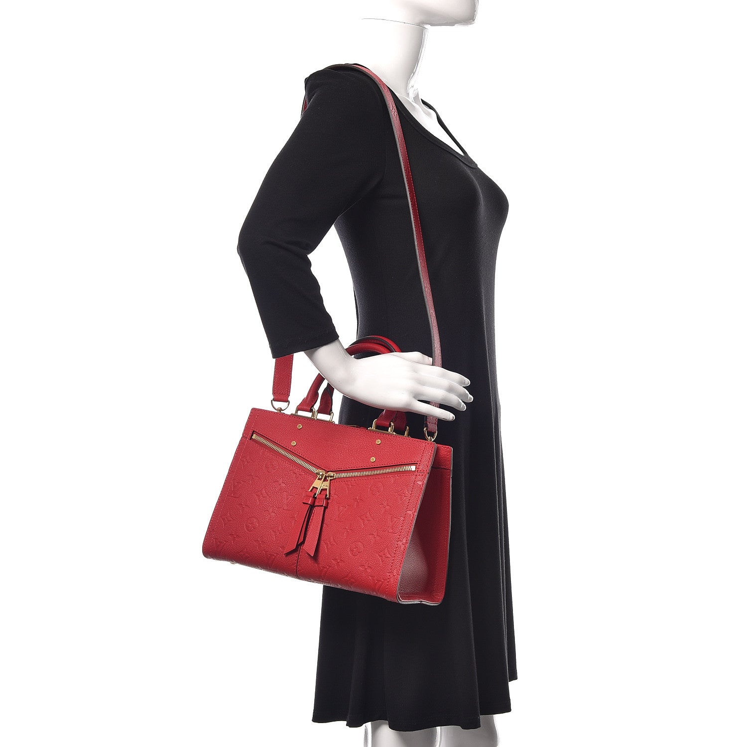 Louis Vuitton Empreinte Sully PM Scarlet 2 of 9