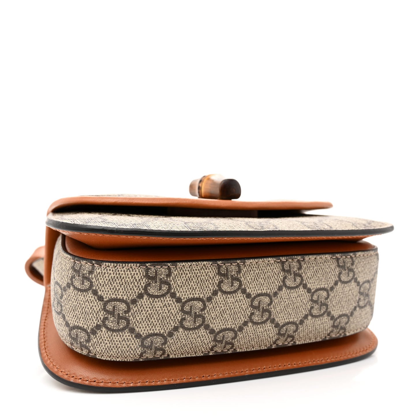 GG Supreme Monogram Web Bamboo Mini 1947 Belt Bag 95 38 Beige