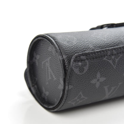 Louis Vuitton Monogram Eclipse 3 Watch Travel Case 7 of 11