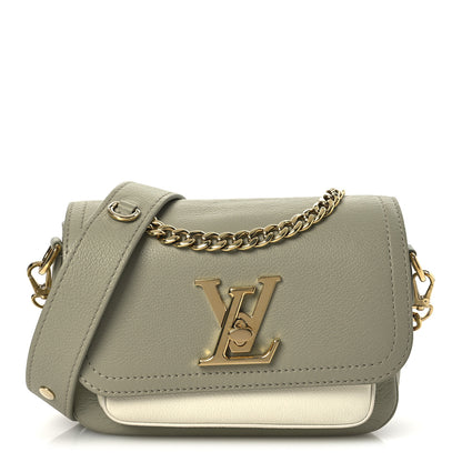 Louis Vuitton Grained Calfskin Lockme Tender Asnieres Green 1 of 13