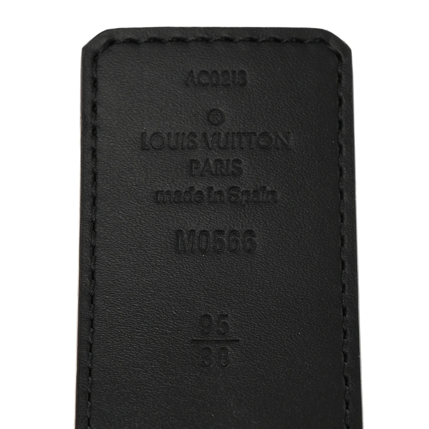 Louis Vuitton Calfskin Monogram 40mm LV Initiales Reversible Belt 95 38 Brown 5 of 5