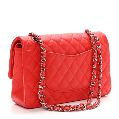 Chanel Lambskin Quilted Medium Double Flap Red 3 of 13