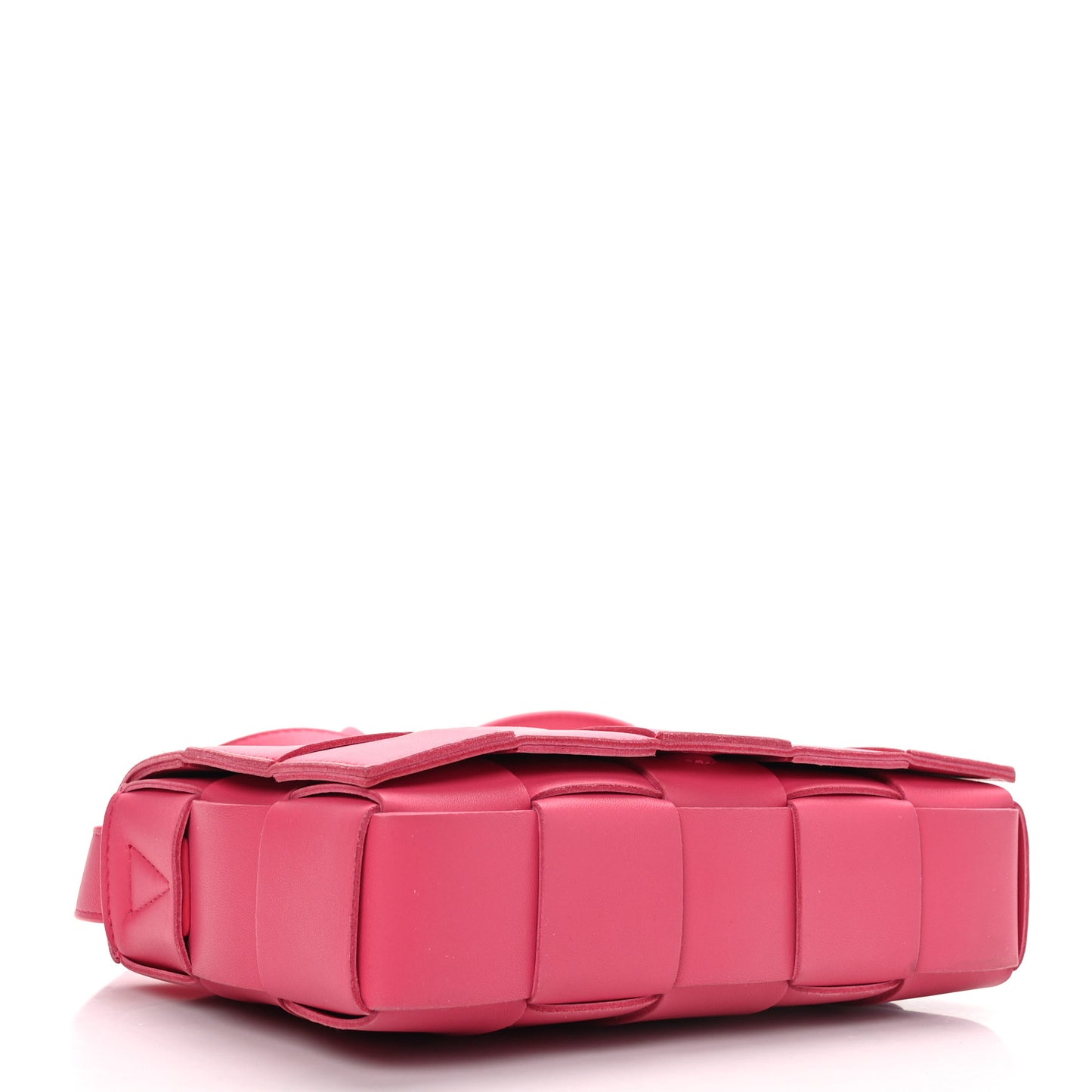 Lambskin Maxi Intrecciato Cassette Crossbody Bag Lollipop