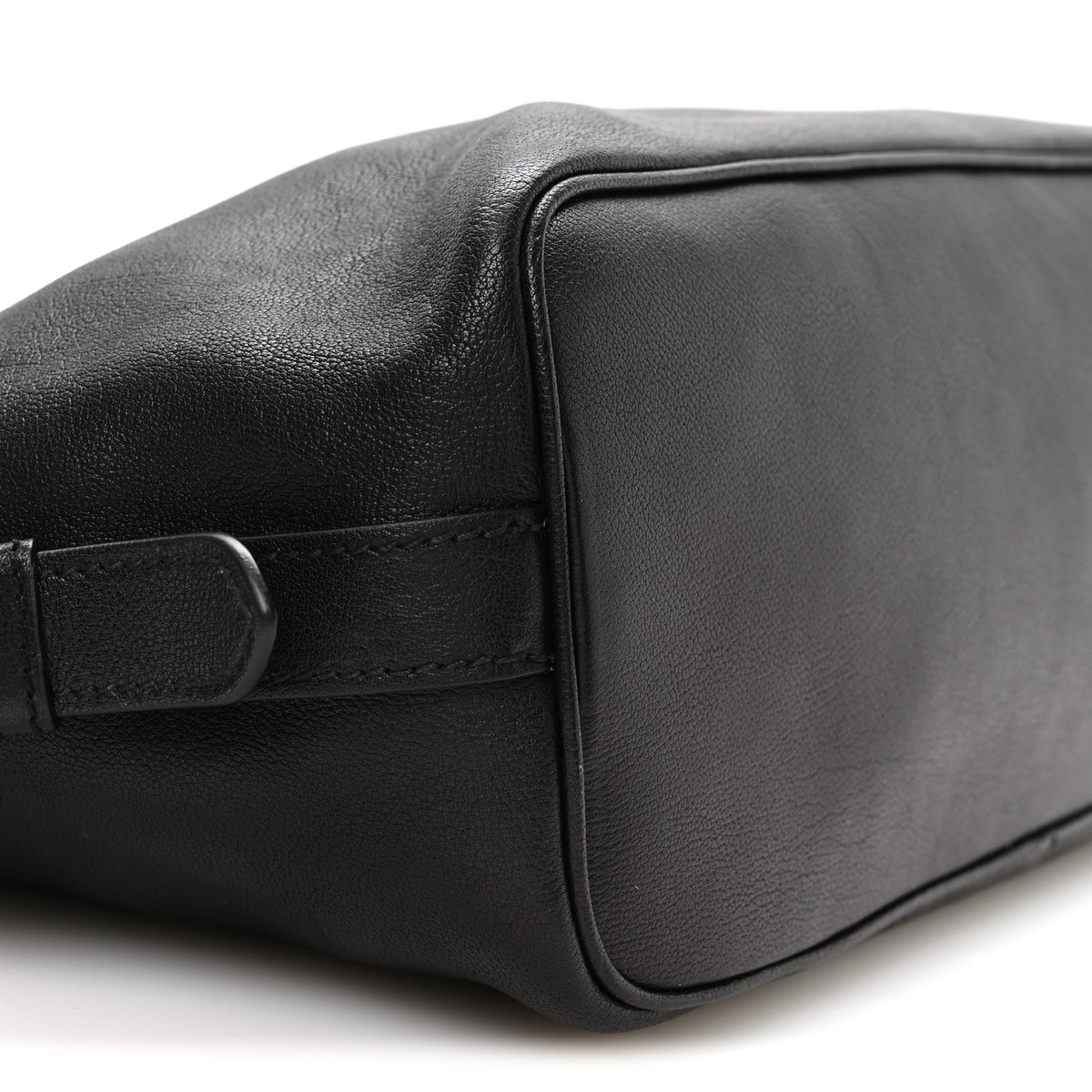 Prada Buffalo Large Signet Tote Bag Black 9 of 11
