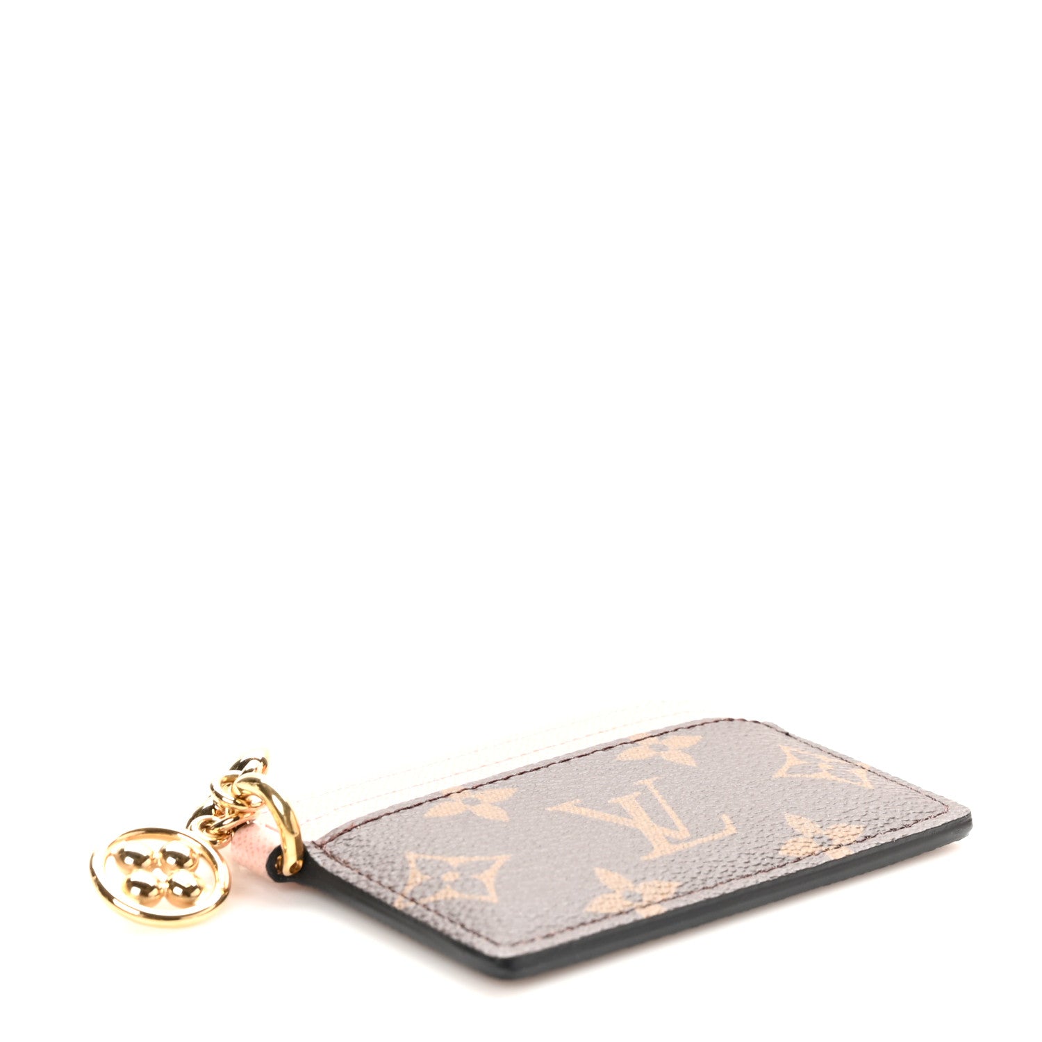 Louis Vuitton Monogram LV Charms Card Holder Rose Ballerine 4 of 8