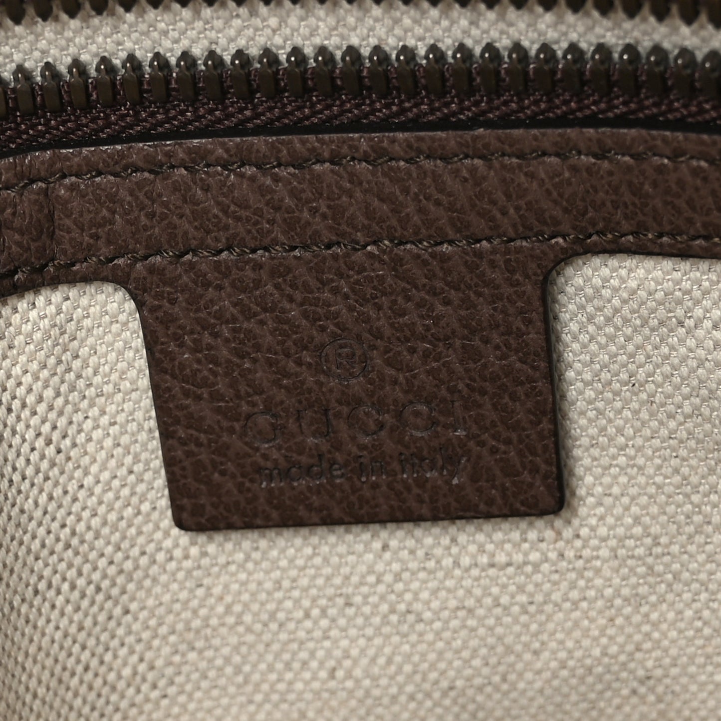 GG Supreme Monogram Web Small Ophidia Messenger Bag Brown