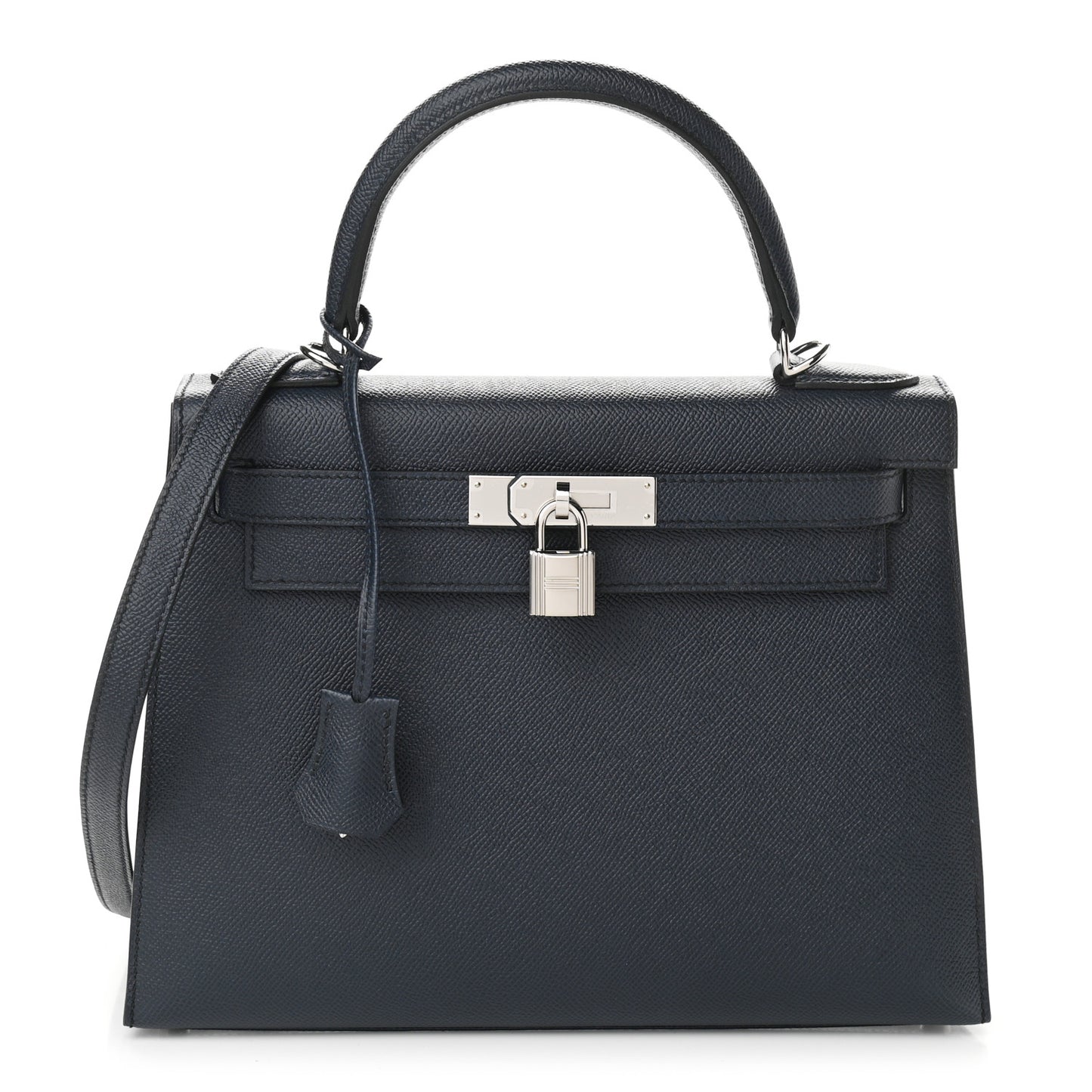Epsom Kelly Sellier 28 Bleu Indigo