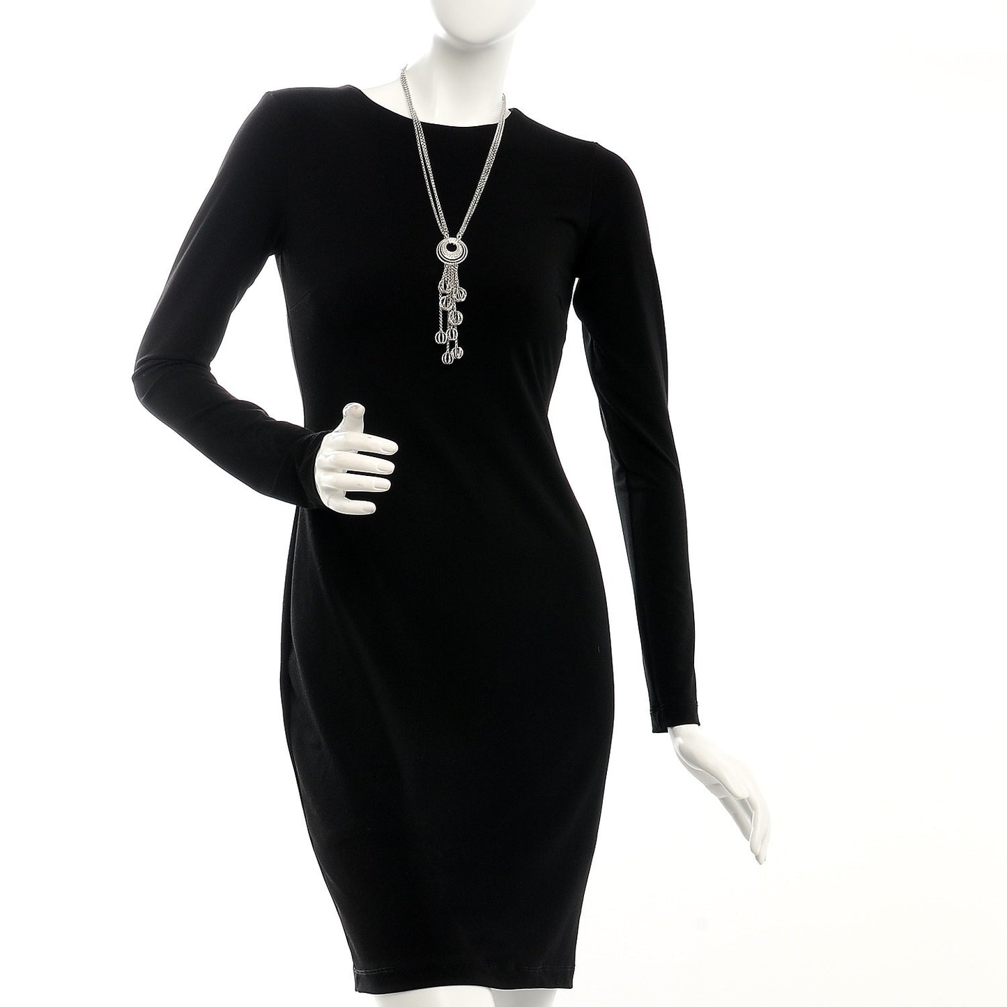 Sterling Silver Diamond Langit Long Necklace