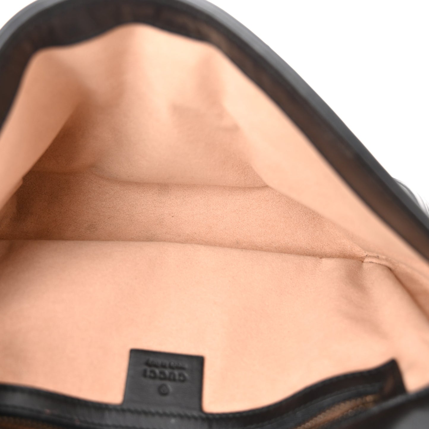 Calfskin Matelasse Small GG Marmont Shoulder Bag Black