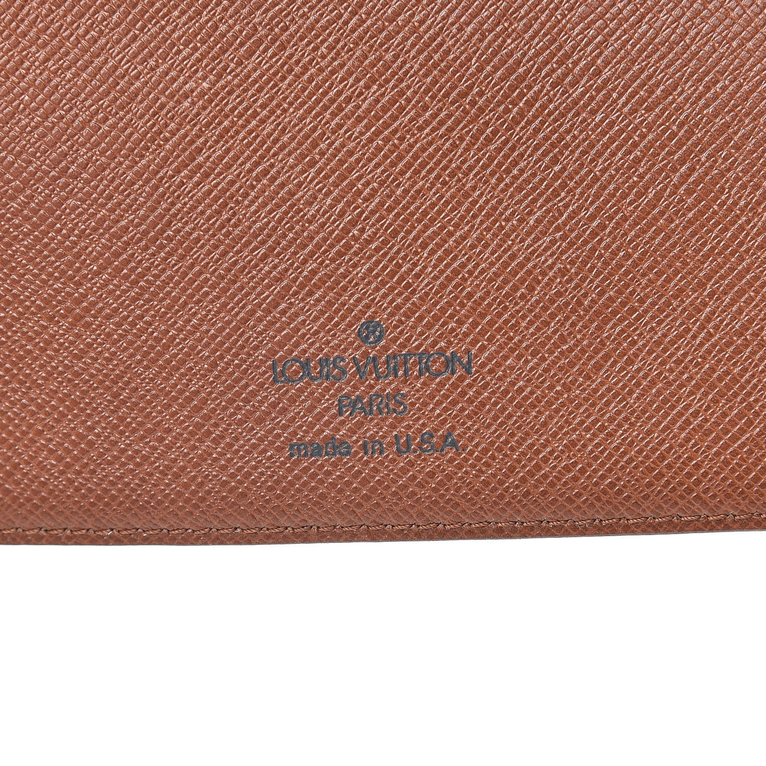 Louis Vuitton Monogram Simple Checkbook Holder Wallet 6 of 10