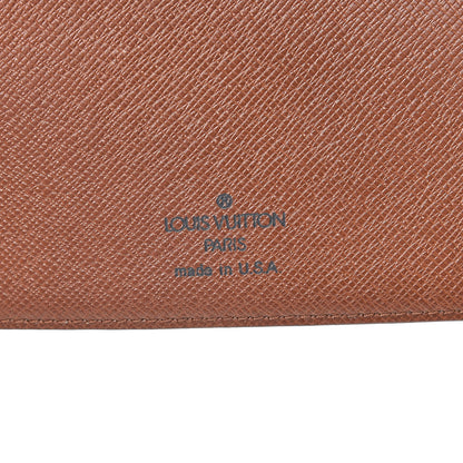 Louis Vuitton Monogram Simple Checkbook Holder Wallet 6 of 10