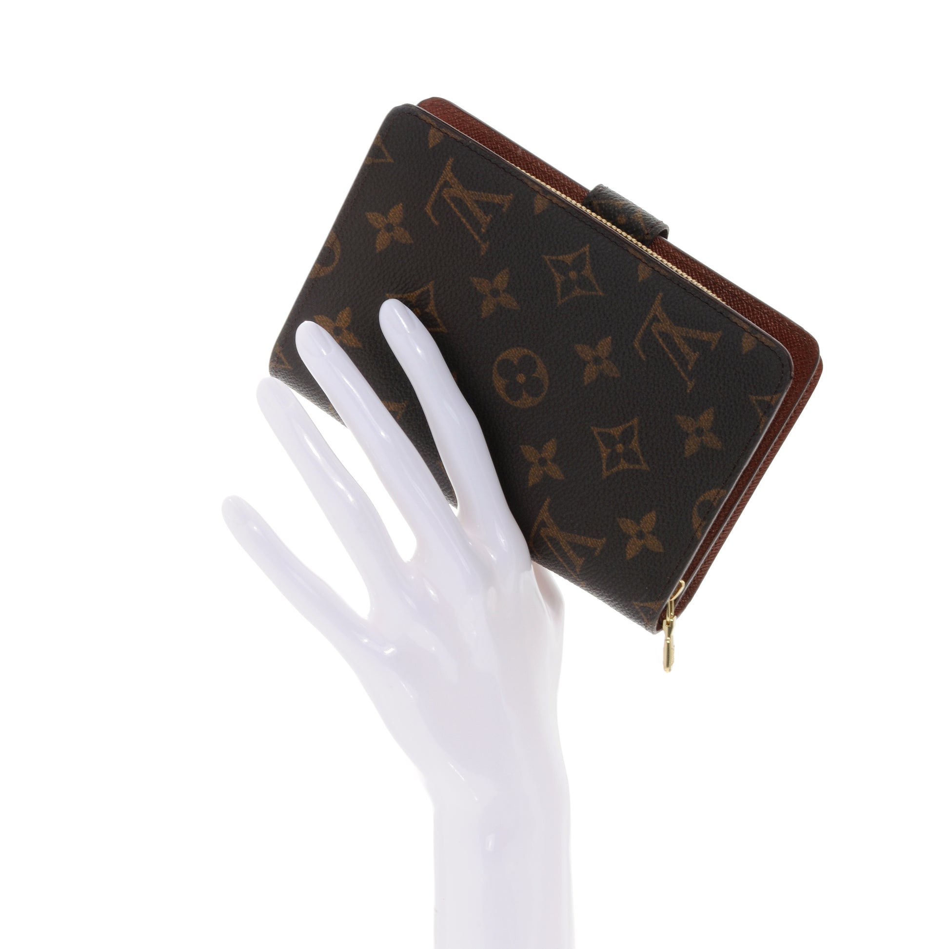 Louis Vuitton Monogram Porte Papier Zippe Wallet 2 of 7