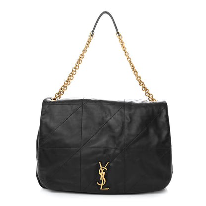Saint Laurent Lambskin Matelasse Monogram Large Jamie 4.3 Black 1 of 11