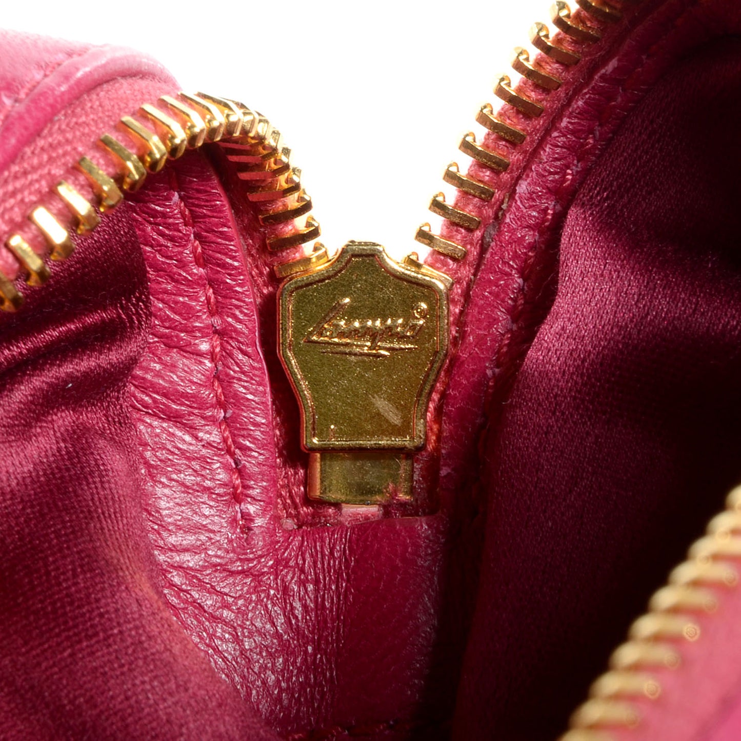 Nappa Matelasse Camera Bag Azalea