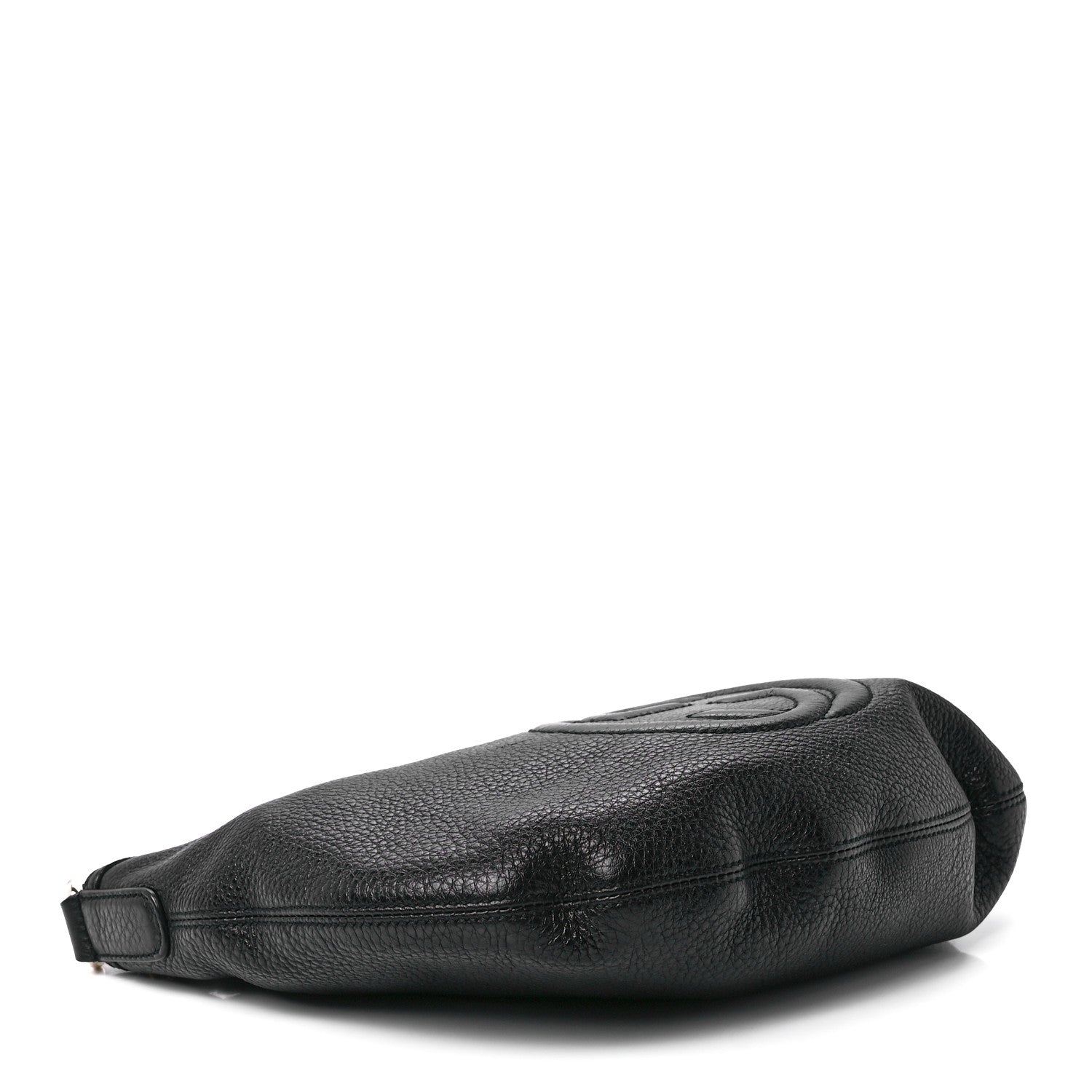 Gucci Pebbled Calfskin Small Soho Hobo Black 4 of 12