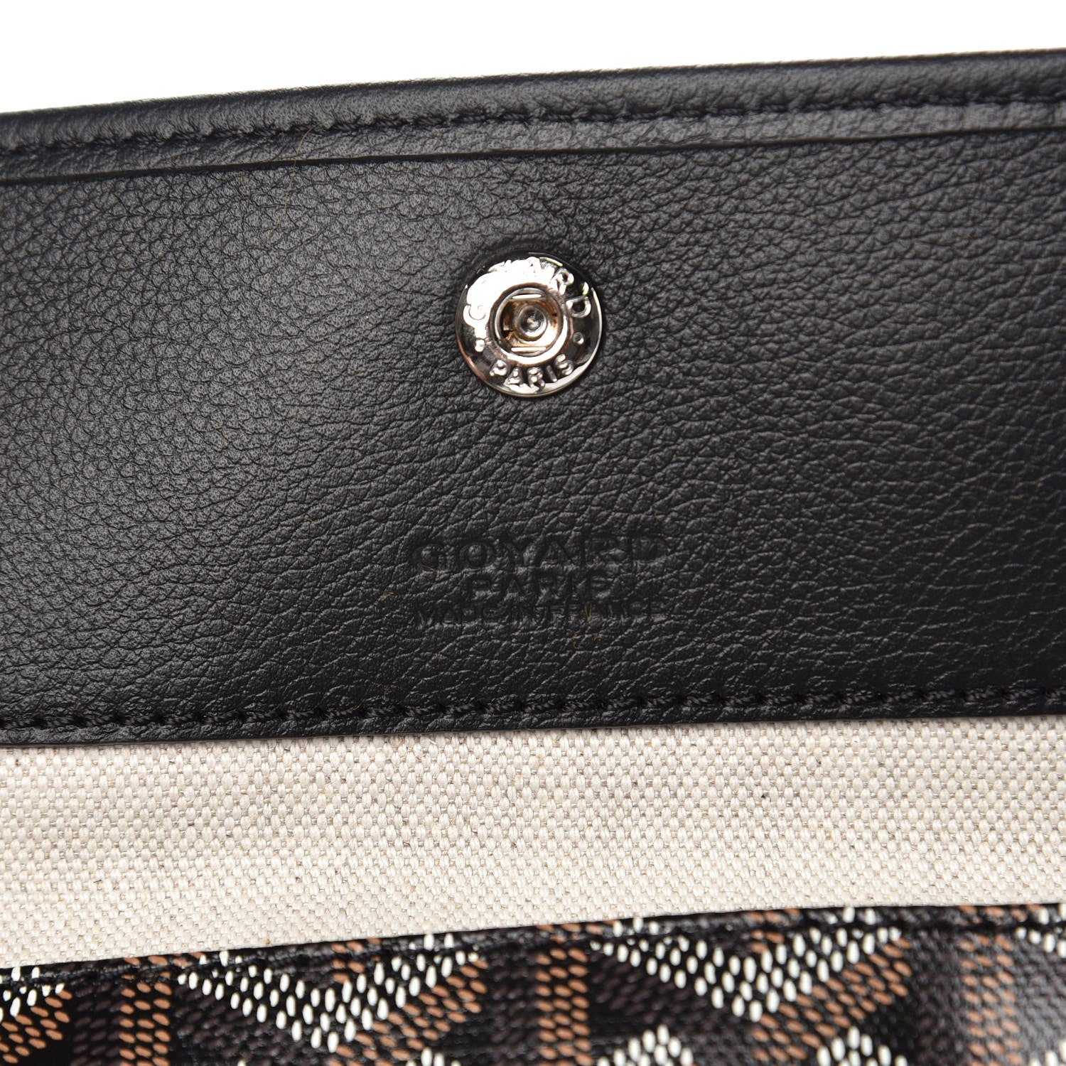 Goyard Goyardine Saint Louis PM Black 6 of 8