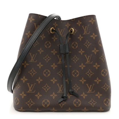 Louis Vuitton Monogram Neonoe MM Black 1 of 12