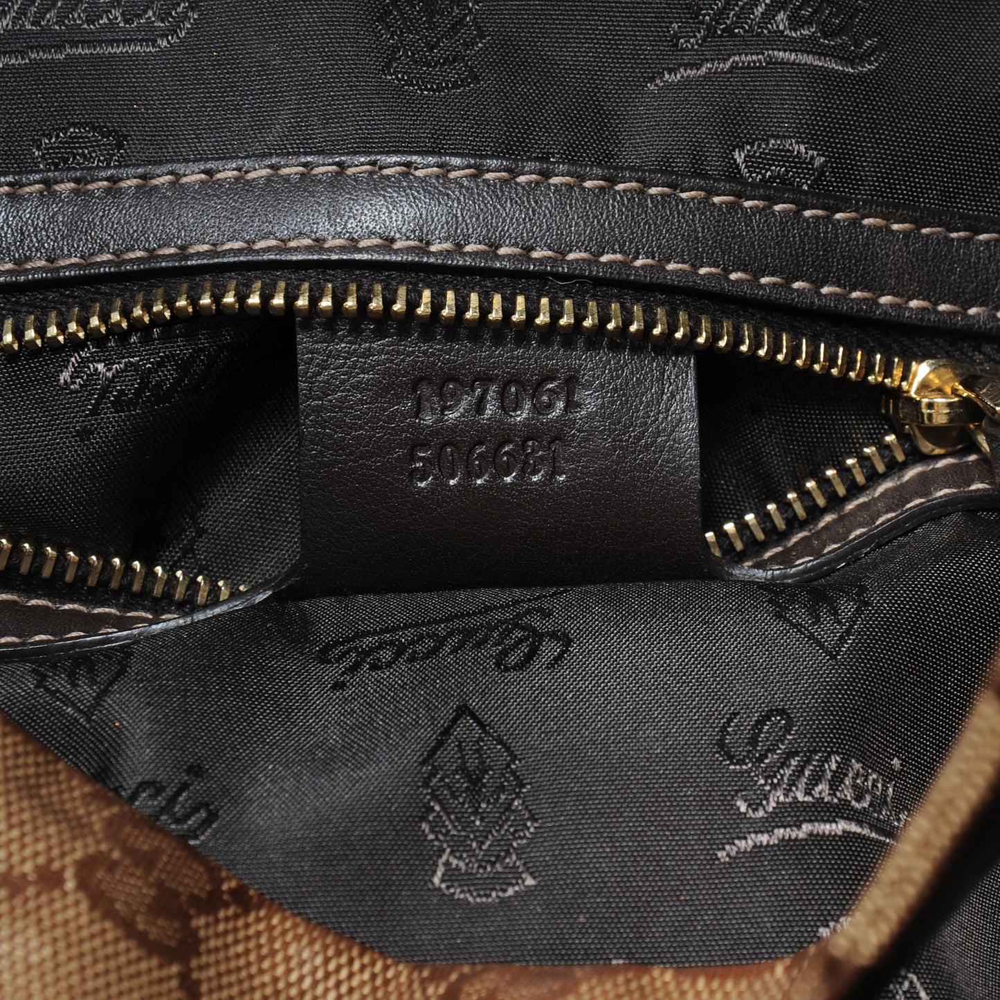 Crystal Monogram Medium Hysteria Hobo