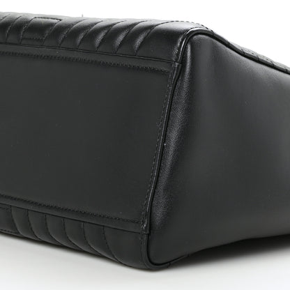 Prada Soft Calfskin Impunture Diagramme Tote Black 8 of 8