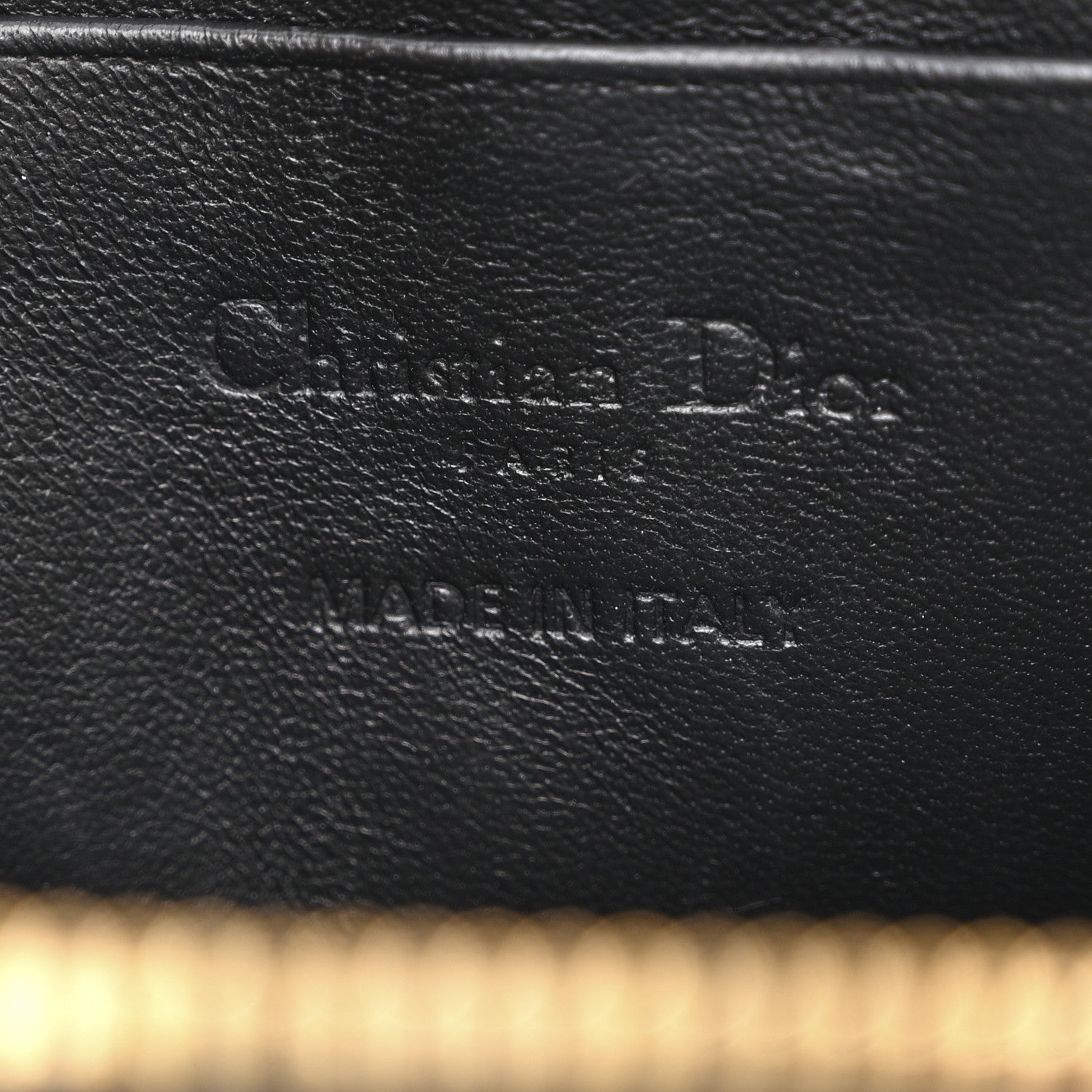 Christian Dior Patent Cannage Lady Dior Phone Holder Black 6 of 11