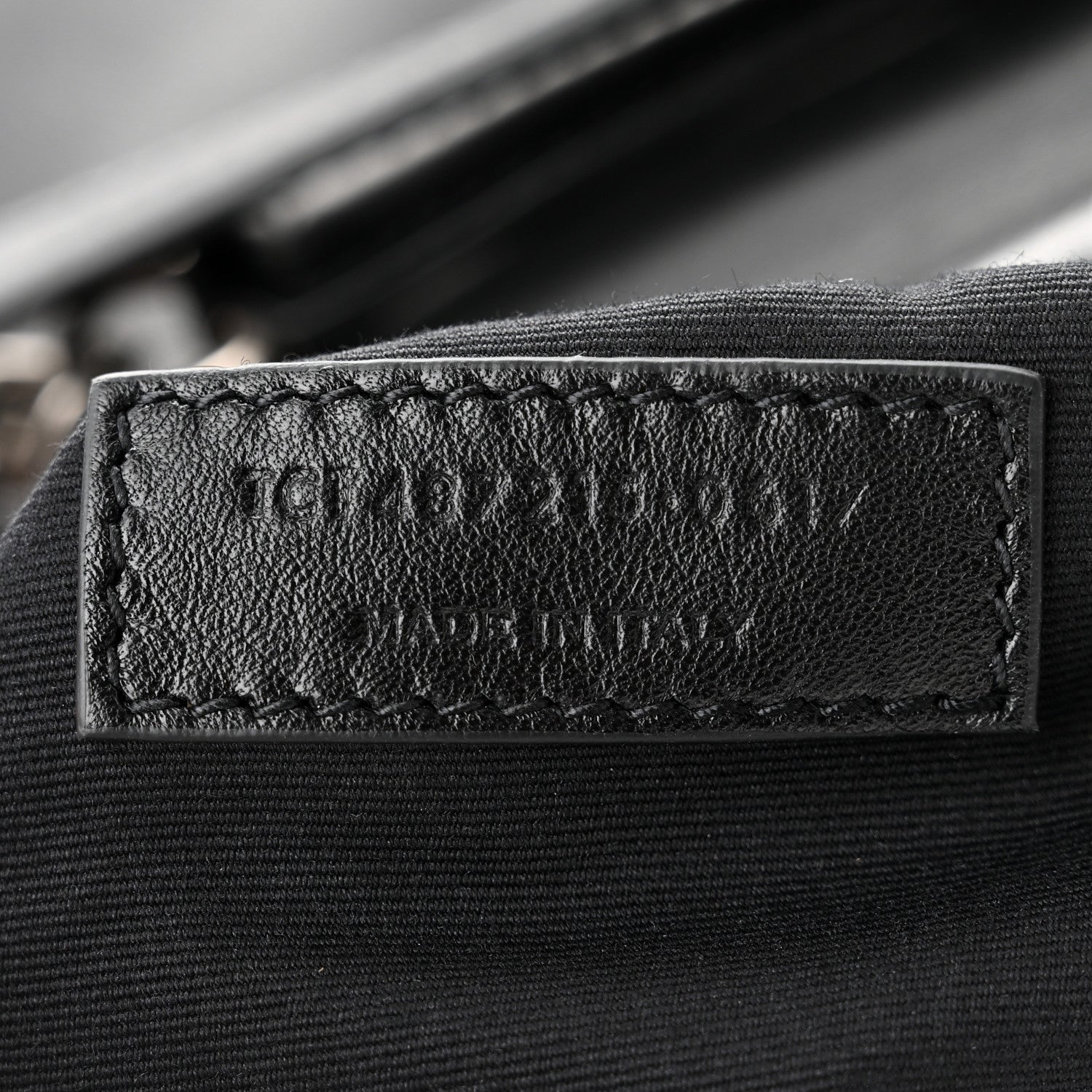 Saint Laurent Calfskin Y Quilted Monogram Large Loulou Chain Satchel Black 7 of 10