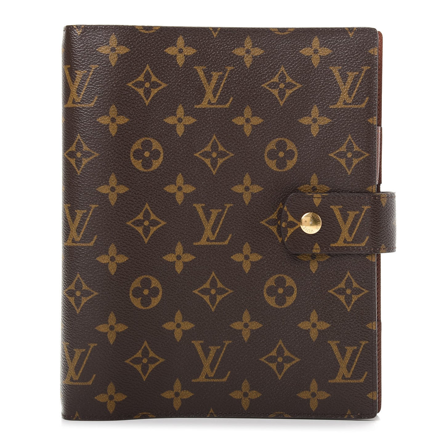 Monogram Large Ring Agenda Cover