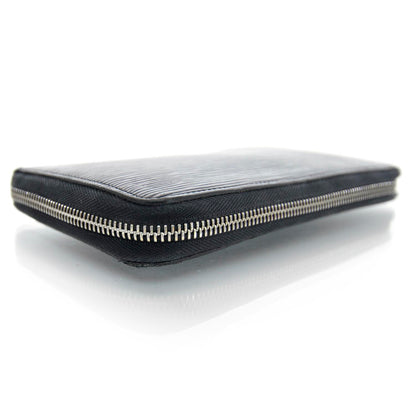 Louis Vuitton Epi Zippy Organizer Wallet Black 4 of 9