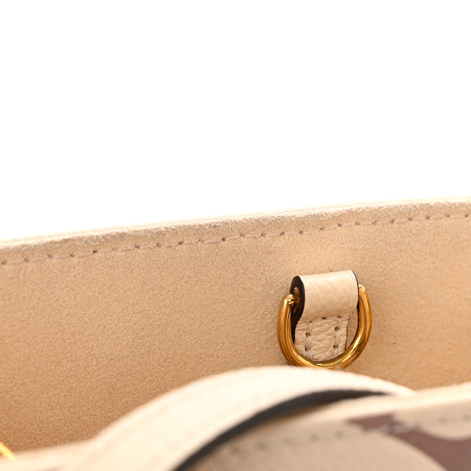 Louis Vuitton Empreinte Monogram Giant Onthego PM Creme Bois De Rose 11 of 12