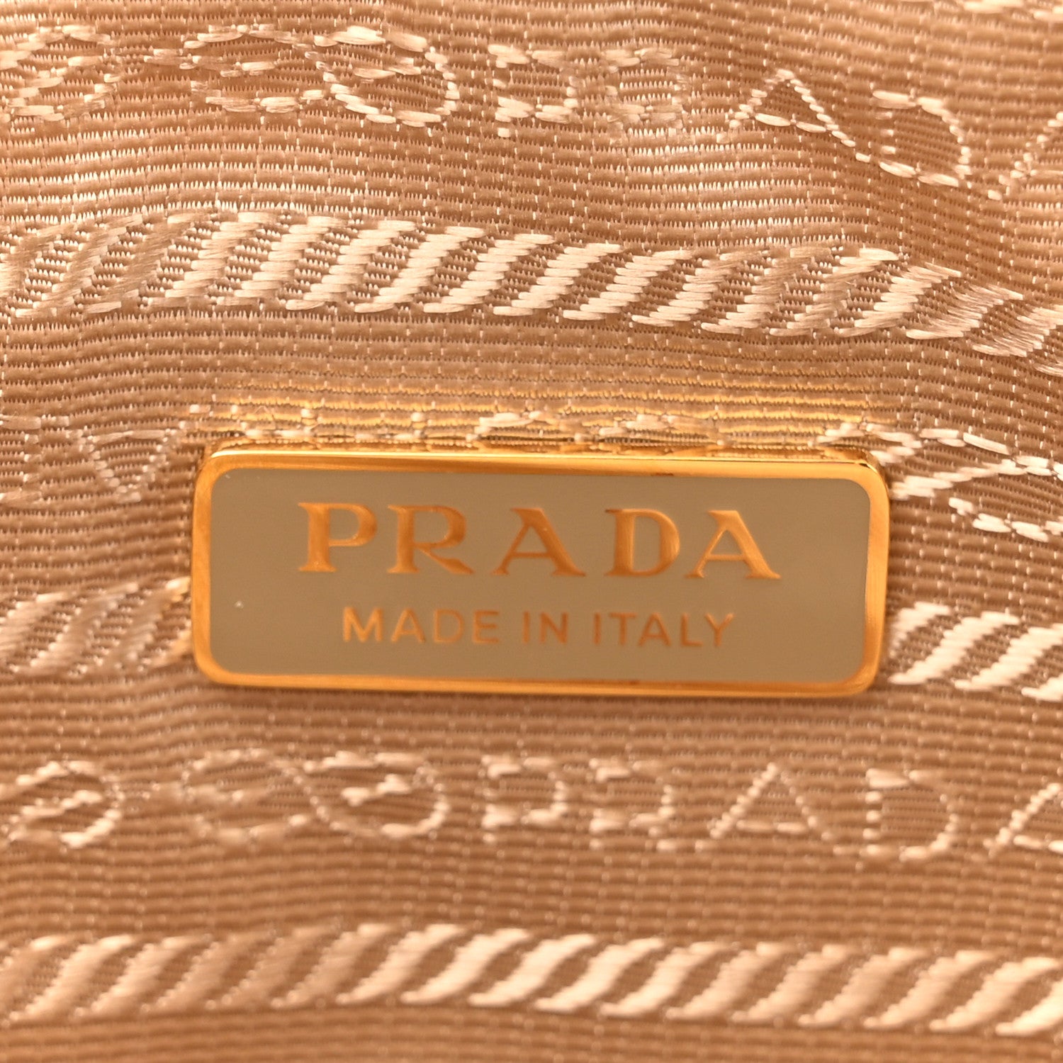 Prada Jacquard Triangolo Symbole Embroidered Mini Triangle Bag Corda Talco 6 of 10