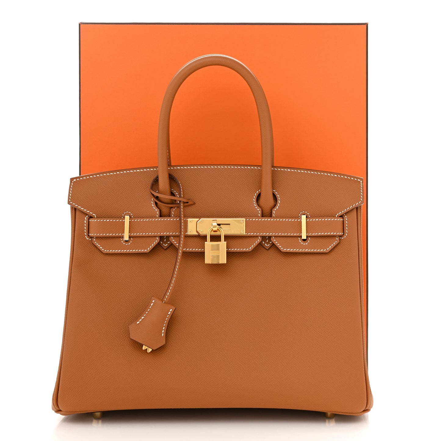 Epsom Birkin 30 Gold