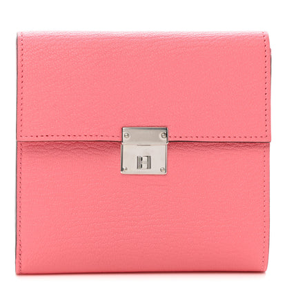 Hermes Chevre Mysore Clic 12 Wallet Rose Lipstick 1 of 7