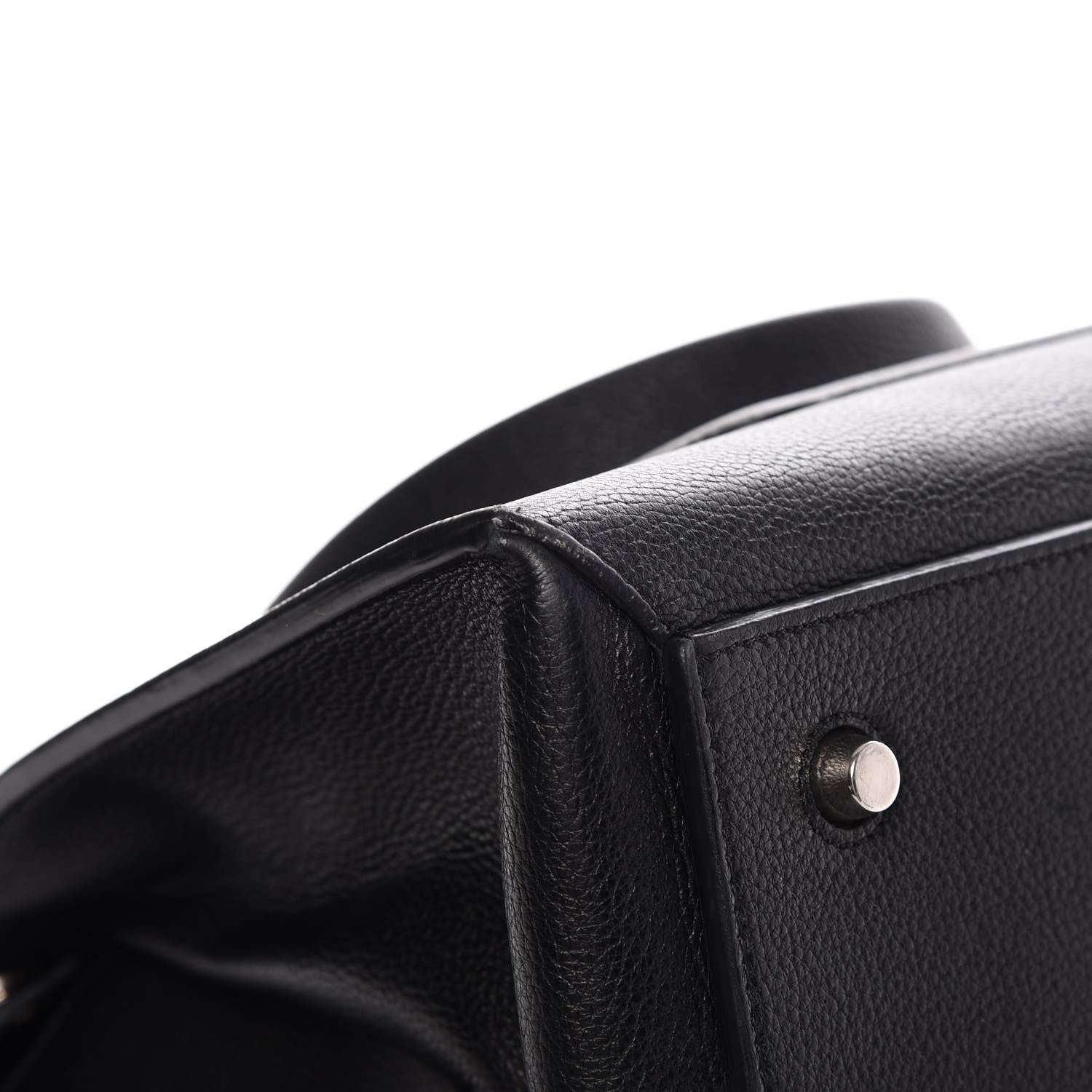 Celine Supple Calfskin Medium Edge Shoulder Bag Black 12 of 20