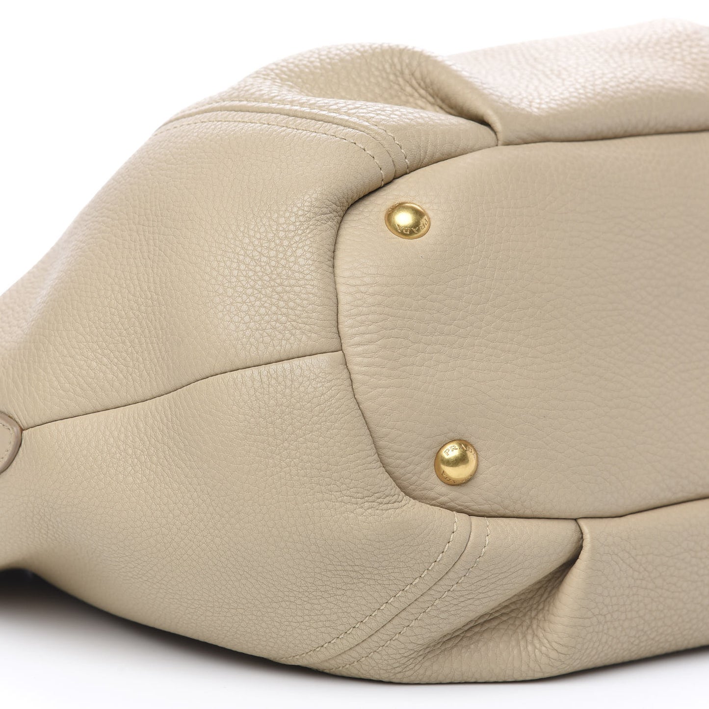 Vitello Daino Shoulder Bag Sabbia