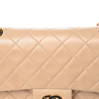Chanel Lambskin Quilted Small Double Flap Beige 11 of 16