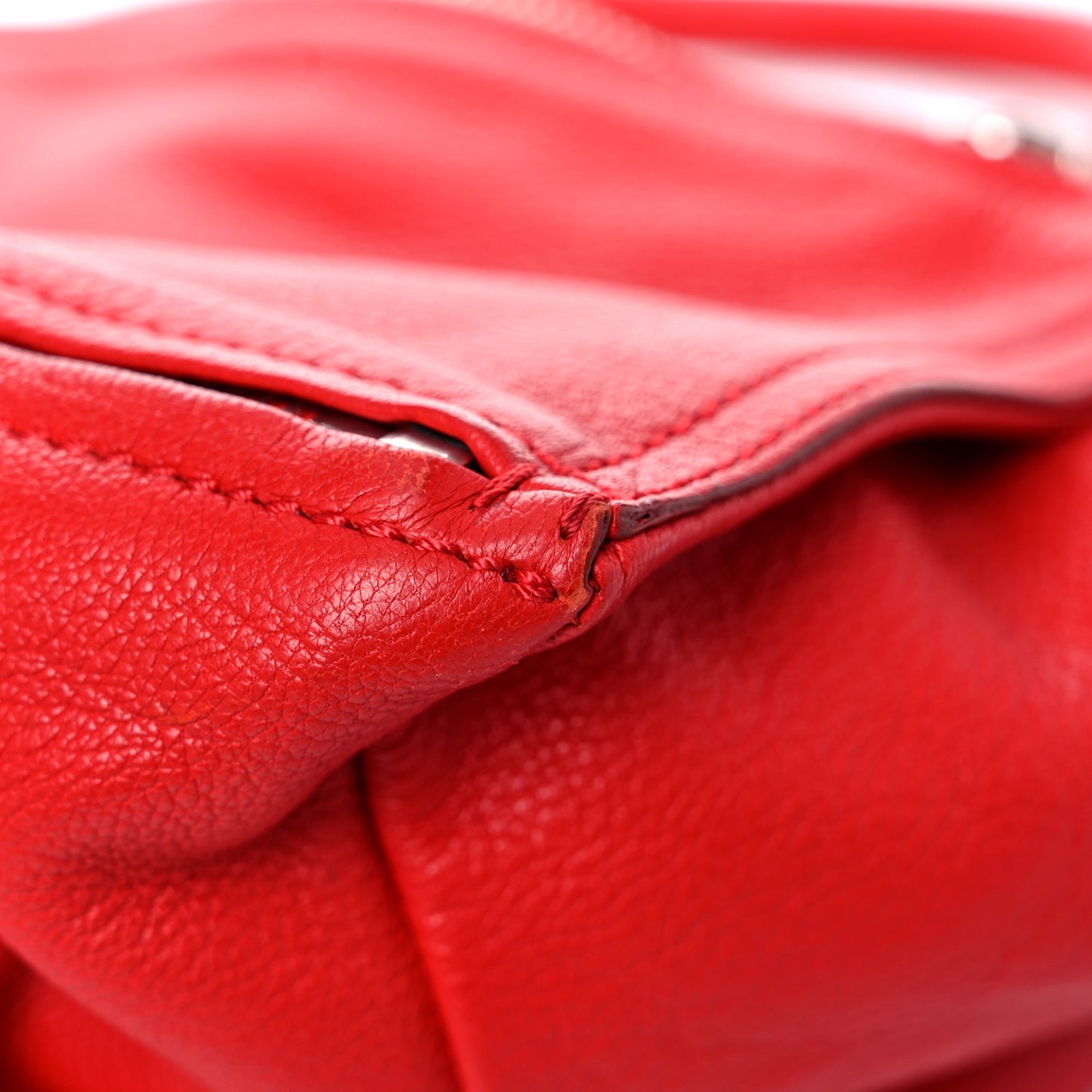 Sugar Goatskin Medium Pandora Red