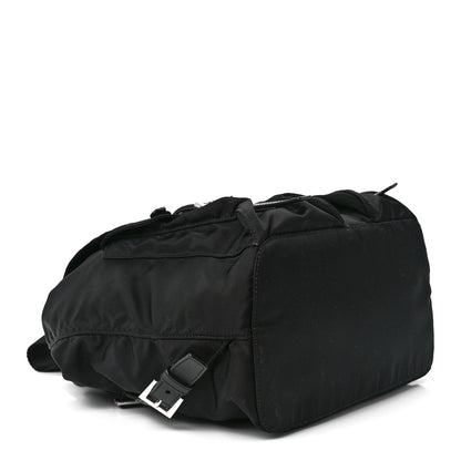 Prada Tessuto Nylon Saffiano Medium Backpack Black 4 of 11