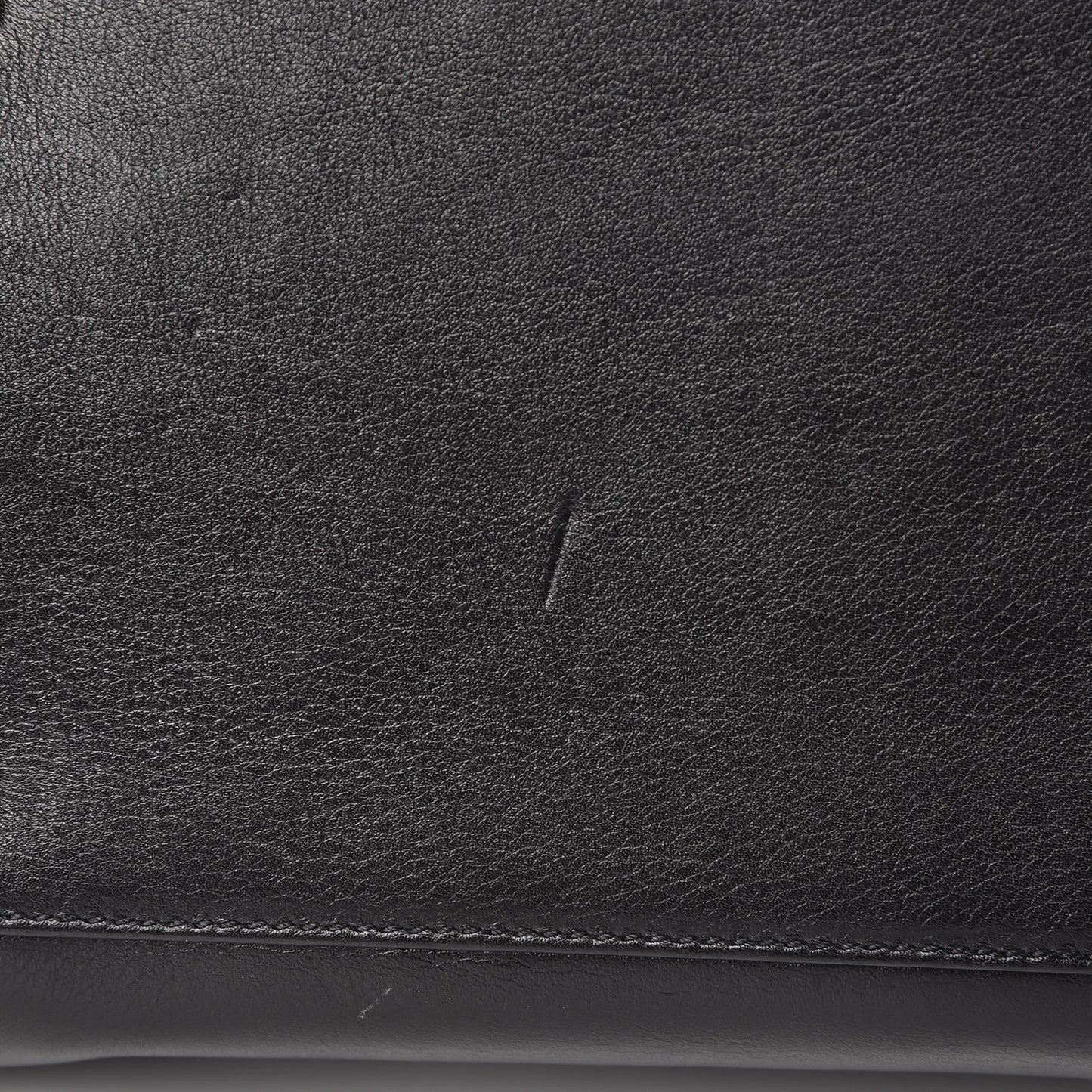 Calfskin Small Sac De Jour Black