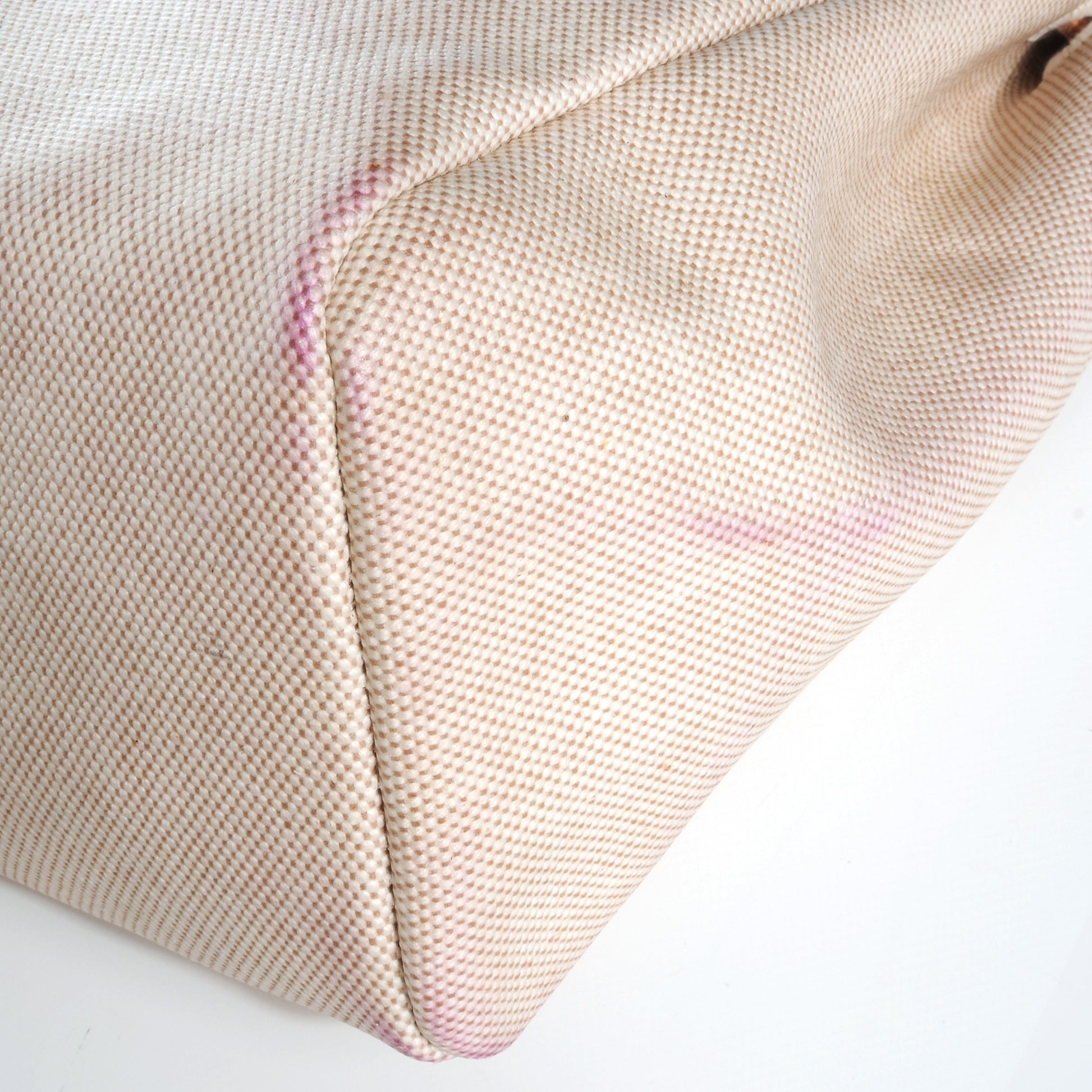 Hermes Toile HERBAG PM Natural and Black 12 of 19